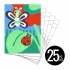 Peel 'N Stick Sand Art Board #3 - Butterfly & Ladybug Multi Set *SHIPPING INCLUDED via USPS within USA*